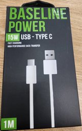 Show details for Baseline type-c cable 15W Picture of Baseline type-c cable 15W